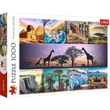 Kép 1/2 - Afrika kollázs 1000db-os HQ puzzle kirakó - Trefl