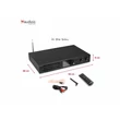 Kép 15/16 - Audizio Brescia Internetrádió + beépített erősítő 240W, DAB+, FM, CD, USB, Bluetooth (fekete)