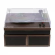 Kép 4/15 - Fenton RP165D Bakelit lemezjátszó Szett FA alappal (Bluetooth/RCA) - sötétbarna