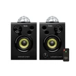 Kép 2/8 - Hercules DJ Speaker 32 Party 2x60W (3") Aktív stúdió monitor hangfalpár + Party fény