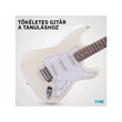 Kép 2/12 - max Gigkit Elektromos gitár szett (20W erősítő, táska, hangoló, pengetők) - fehér