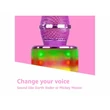 Kép 16/17 - Max KM15P Karaoke mikrofon Led fényekkel, Bluetooth, MP3, hangváltoztatás
