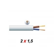 Kép 1/5 - PD Connex RX12W Prémium gumírozott hangfalkábel (2x1,5 mm2) - fehér