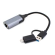 Kép 3/5 - Thunder CDP-2X, USB-C átalakító Gigabit Ethernet (USB-A adapter)