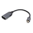 Kép 1/4 - Thunder CDP-66, [USB-C -> DisplayPort mama] átalakító (4K@60Hz) - 20cm