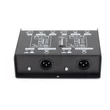 Kép 2/4 - Thunder DBOX-2 Passzív stereo Di-Box, zajszűrő