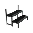 Kép 2/4 - Thunder Germany DC750 színpad lépcső elem (40 cm) (2 lépcsőfok)