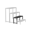 Kép 4/4 - Thunder Germany DC750 színpad lépcső elem (40 cm) (2 lépcsőfok)