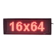 Kép 1/19 - Thunder Germany SMD-16064R Fényreklám, LED Fal, piros, WiFi - (16x 64 cm)