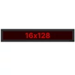 Kép 1/15 - Thunder Germany SMD-16128R Fényreklám, LED Fal, piros, WiFi - (16x128 cm)