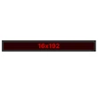 Kép 1/15 - Thunder Germany SMD-16192R Fényreklám, LED Fal, piros, WiFi - (16x192 cm)
