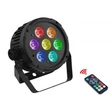 Kép 2/11 - Thunder LP-79 (7x9W) RGBWA LED PAR fényeffekt + DMX + UV