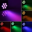 Kép 10/11 - Thunder LP-79 (7x9W) RGBWA LED PAR fényeffekt + DMX + UV