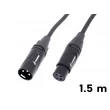 Kép 1/2 - Thunder MC199-1,5 Mikrofonkábel (XLR 3PIN mama - papa) - 1,5m