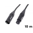 Kép 1/2 - Thunder MC199-10 Mikrofonkábel (XLR 3PIN mama - papa) - 10m