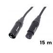 Kép 1/2 - Thunder MC199-15 Mikrofonkábel (XLR 3PIN mama - papa) - 15m