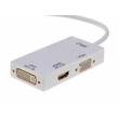 Kép 4/4 - Thunder MDP-06, Mini DisplayPort - HDMI + DVI + VGA átalakító (4K)