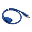Kép 2/4 - Thunder UAX-78 (USB-A papa - USB-A mama) USB hosszabbító, USB3.0, kék (0,5m)