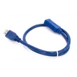 Kép 4/4 - Thunder UAX-78 (USB-A papa - USB-A mama) USB hosszabbító, USB3.0, kék (0,5m)