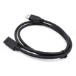 Kép 4/4 - Thunder UAX-79 (USB-A papa - USB-A mama) USB hosszabbító, USB3.0, fekete (1m)