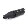 Kép 3/6 - Thunder XLR-302 XLR papa csatlakozó, fém ház, fekete