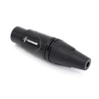 Kép 2/6 - Thunder XLR-303 XLR mama csatlakozó, fém ház, fekete