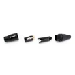 Kép 5/6 - Thunder XLR-303 XLR mama csatlakozó, fém ház, fekete