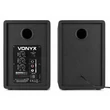 Kép 4/13 - Vonyx SMN50B 5" Aktív stúdió monitor / számítógép hangfalpár
