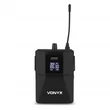 Kép 2/7 - Vonyx WM55B Vezeték nélküli, BODYPACK Plug and Play fej- és csíptetős mikrofon szett