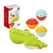 Kép 1/3 - Happy World: Morcos Kroki fürdőjáték tengeri állatokkal