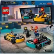 Kép 2/7 - LEGO® City: Gokartok és versenypilóták (60400)
