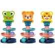 Kép 2/3 - Ball Tower: Vidám állatos golyópálya többféle változatban 45x22cm 1db