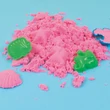 Kép 2/2 - PlayBox: Pink színű homokgyurma vödörben 1kg