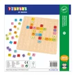 Kép 1/2 - PlayBox: ABC színes fa oktató játék 25x25cm