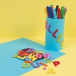 Kép 3/3 - PlayBox: Öntapadós filc betűk és számok 500 db-os szett