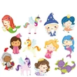 Kép 2/2 - Buddy&Barney: Tapassz a csempére színváltós szett - Mesebeli lények