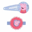 Kép 3/3 - Luna: Peppa malac Hajkiegészítők hajpánttal 3db-os szett