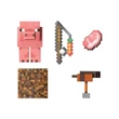 Kép 2/3 - Minecraft: Diamond Level - Malac figura - Mattel