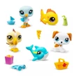 Kép 2/4 - Littlest Pet Shop: 5db-os figura csomag 1. széria - Strand