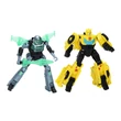 Kép 2/6 - Transformers: Earth Spark - Cyber-Combiner űrdongó és Mo Malto átalakítható és kombinálható robotfigura - Hasbro
