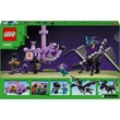 Kép 2/8 - LEGO® Minecraft: A Végzetsárkány és a Végzethajó (21264)