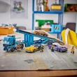Kép 8/9 - LEGO® City: Autószállító kamion sportautókkal (60408)