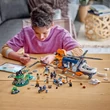Kép 3/6 - LEGO® City: Dzsungelkutató helikopter a bázison (60437)