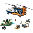Kép 6/6 - LEGO® City: Dzsungelkutató helikopter a bázison (60437)
