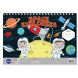 Kép 2/4 - NASA kreatív színezhető vázlatfüzet matricákkal és sablonnal több változatban