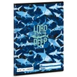 Kép 1/2 - Ars Una: Lord of the Deep cápás 1.osztályos vonalas füzet A/5