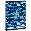 Kép 1/2 - Ars Una: Lord of the Deep cápás vonalas füzet A/5