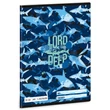 Kép 1/2 - Ars Una: Lord of the Deep cápás 3.osztályos vonalas füzet A/5