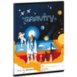Kép 1/2 - Ars Una: Gravity ûrhajós négyzethálós füzet A/5