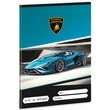 Kép 1/2 - Ars Una: Lamborghini kék négyzethálós füzet A/5